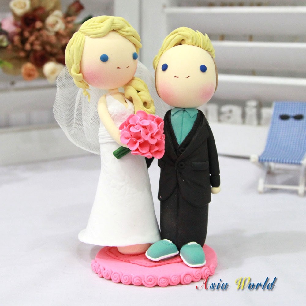 clay couple doll