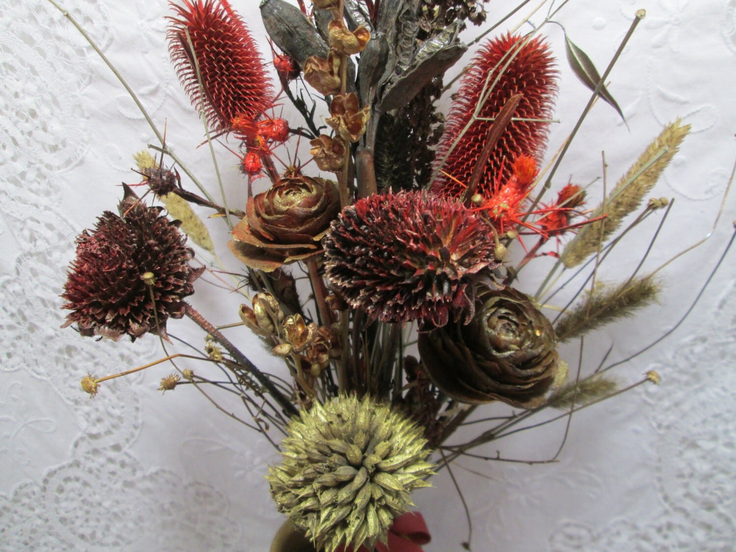 Dried Wild Flower Bouquet Arrangement No.16 Thorn