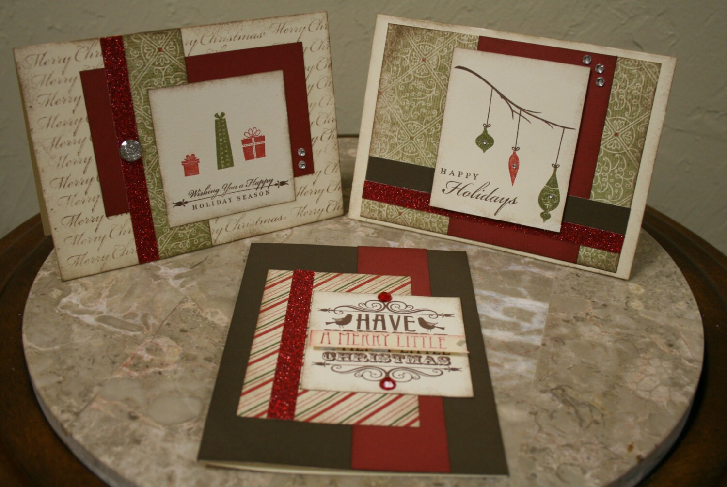 set-of-15-hand-stamped-christmas-cards
