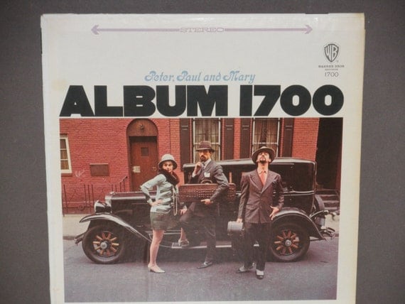 Peter Paul and Mary Album 1700 Warner Bros by notesfromtheattic