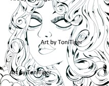 Popular items for art colouring book on Etsy