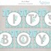 It's A Boy Banner Printable File