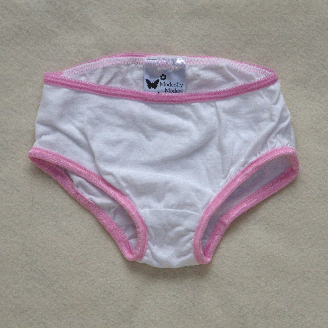 White girl underwear toddler panties EC by ModestlyModest on Etsy