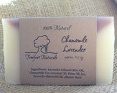 Chamomile Lavender soap - Handmade Cold Process, All Natural, vegan, essential oils, baby bar