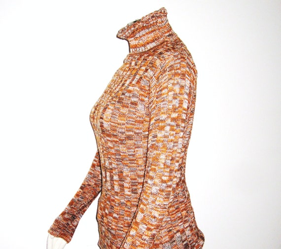 60s turtleneck outfit