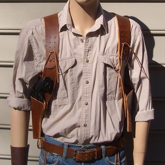 Double revolver shoulder holster issues - The Firing Line Forums
