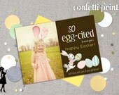 Easter Photo Card - SO EGG-CITED Il_170x135