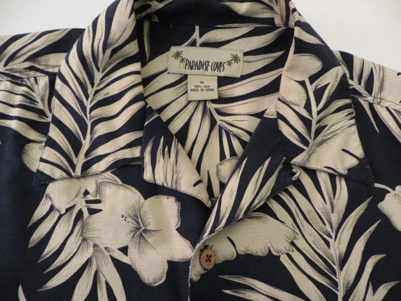 men's tropical shirts silk