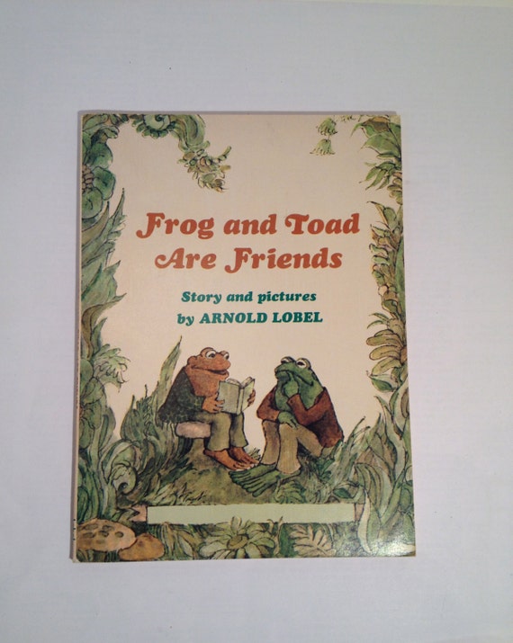 Frog and Toad are Friends by Arnold Lobel by TheVintageBirdNest