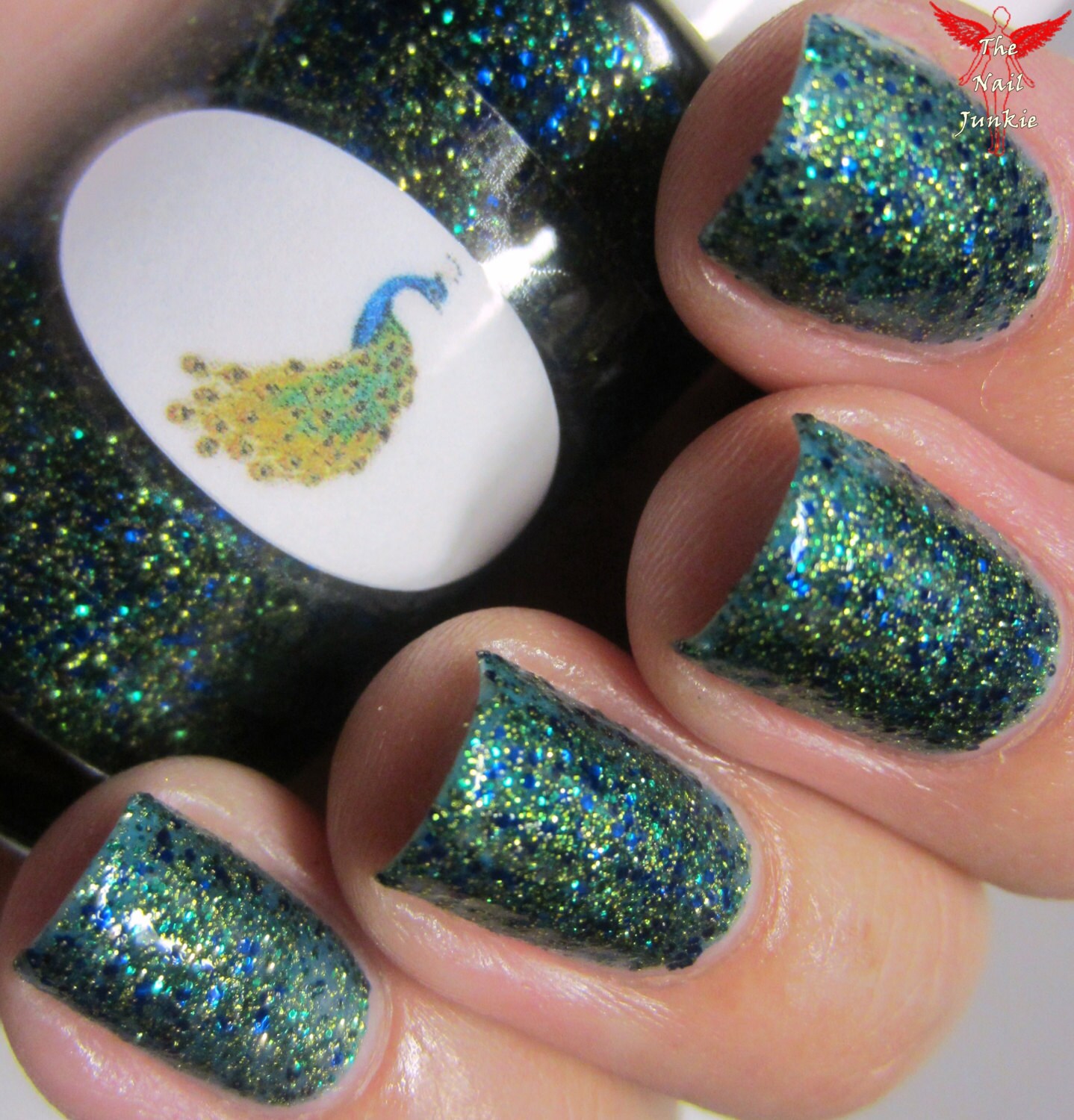 Animal Peacock Nail Polish