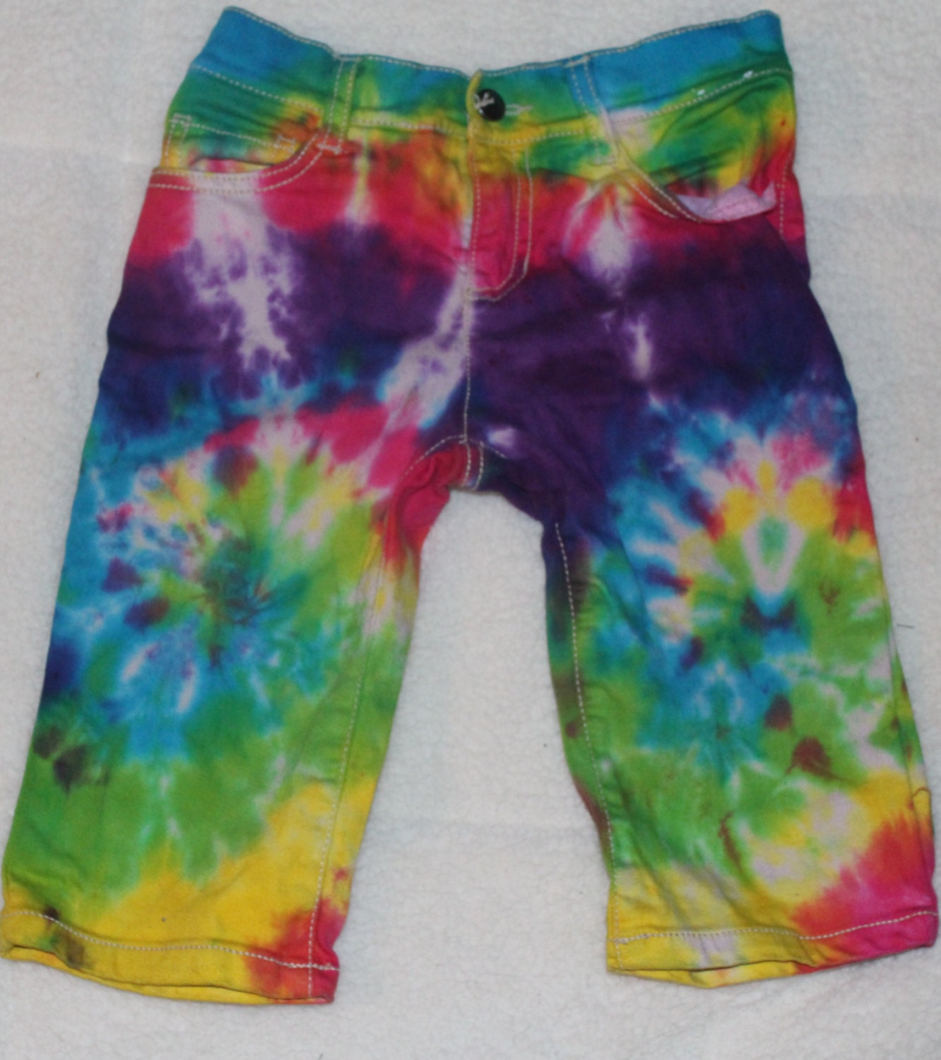 girls tie dye pants