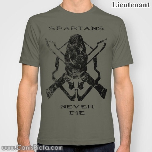 Spartans Never Die Quote : Spartans Never Die (Urban Orange) by ...