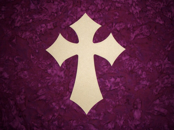 Unfinished Wooden Craft Crosses