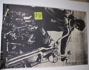 Original 1960's Easy Rider/Wild angels Poster