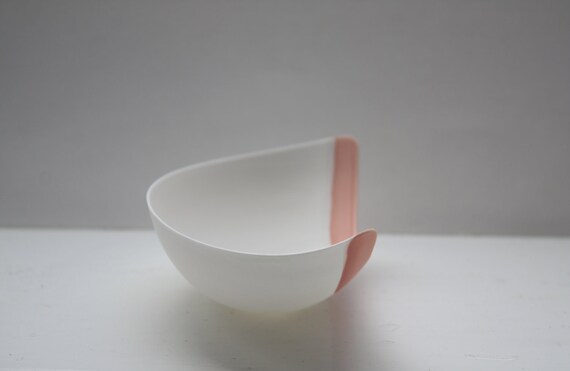 Stoneware English fine bone china vessel with a by madebymanos