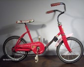 Vintage Strawberry Shortcake "On The Go" Bicycle with Pedi Brake by Hedstrom USA Vintage Strawberry Shortcake "On The Go" Bicycle with Pedi Brake by Hedstrom USA
