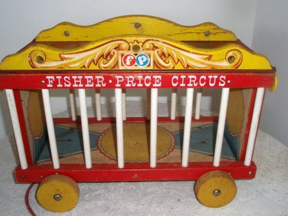 circus wagon toy chest