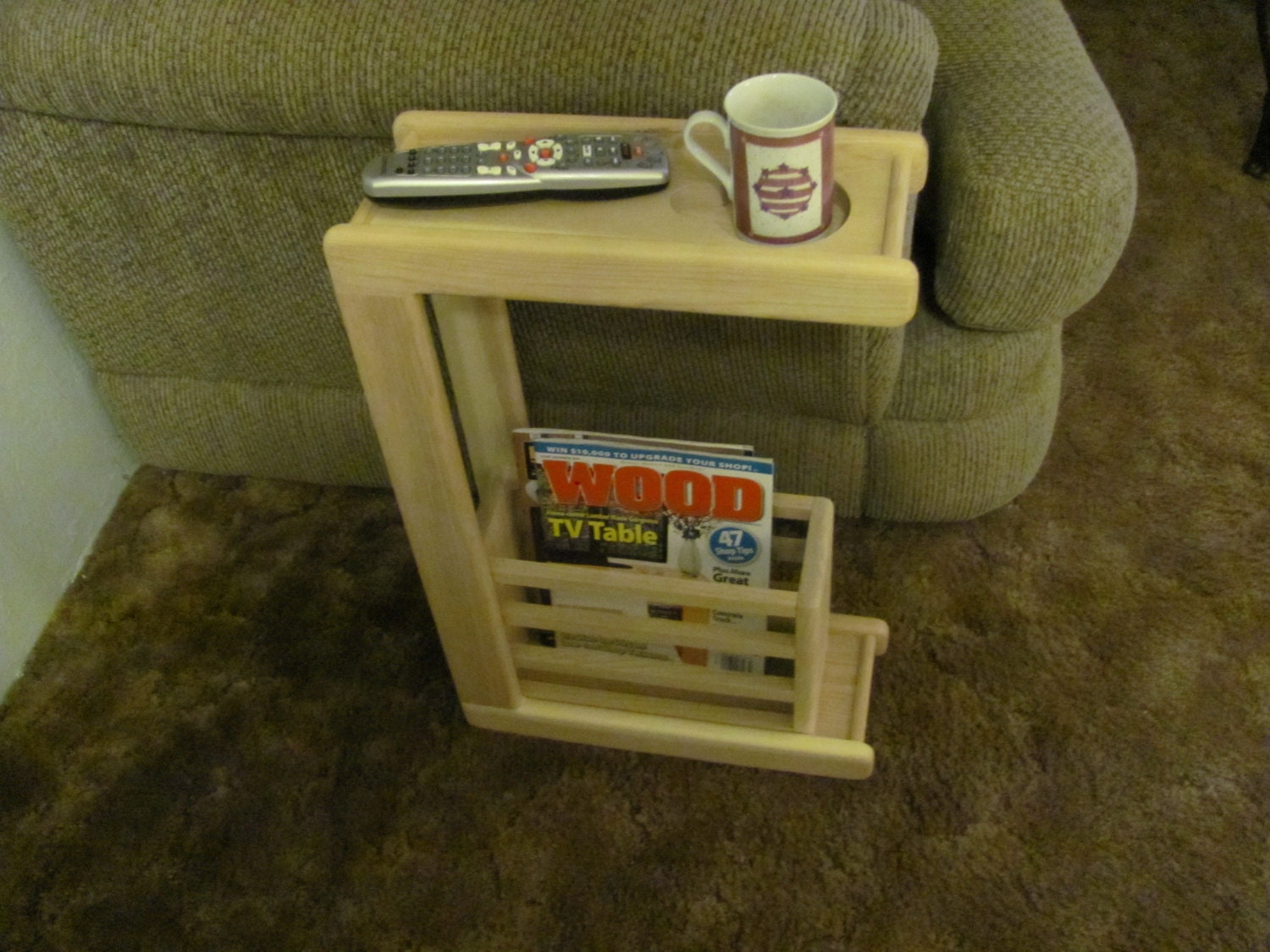 Side table by visionswest on Etsy