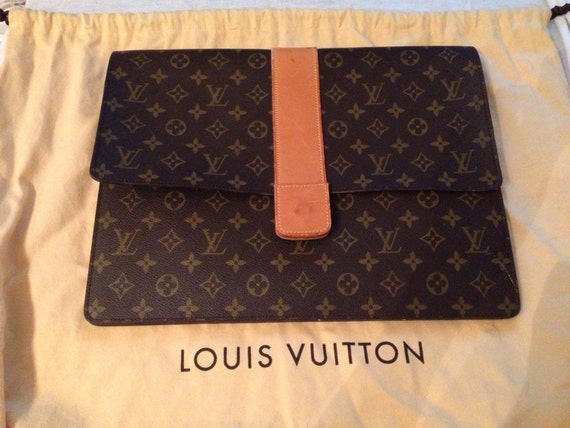 Authentic Vintage Louis Vuitton Document Portfolio