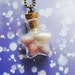10% Shooting SALE Star Bottle Necklace Icecream colour wool,Gift For Her