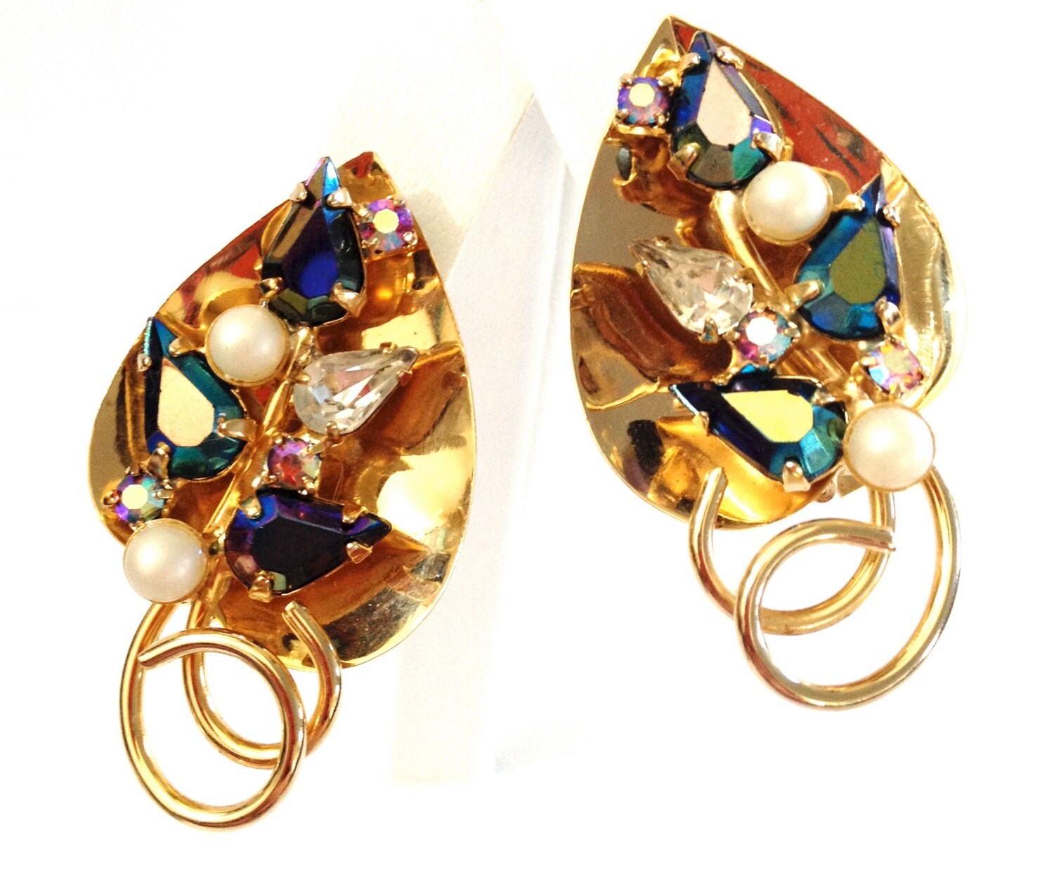 Vintage Hobe' Clipon Earrings