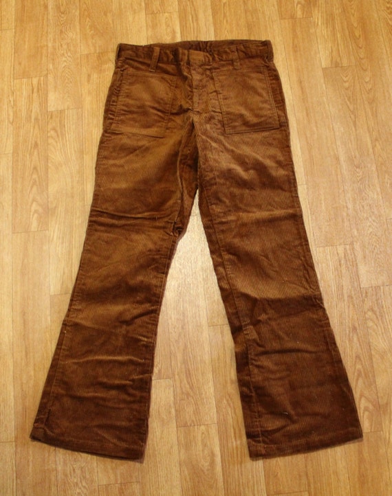 mens flared corduroy pants