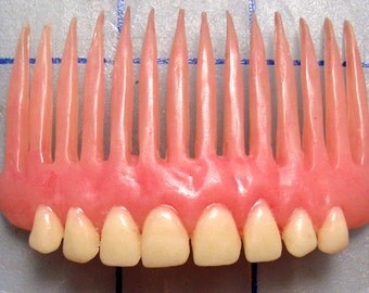 Denture Hair Comb (single comb)