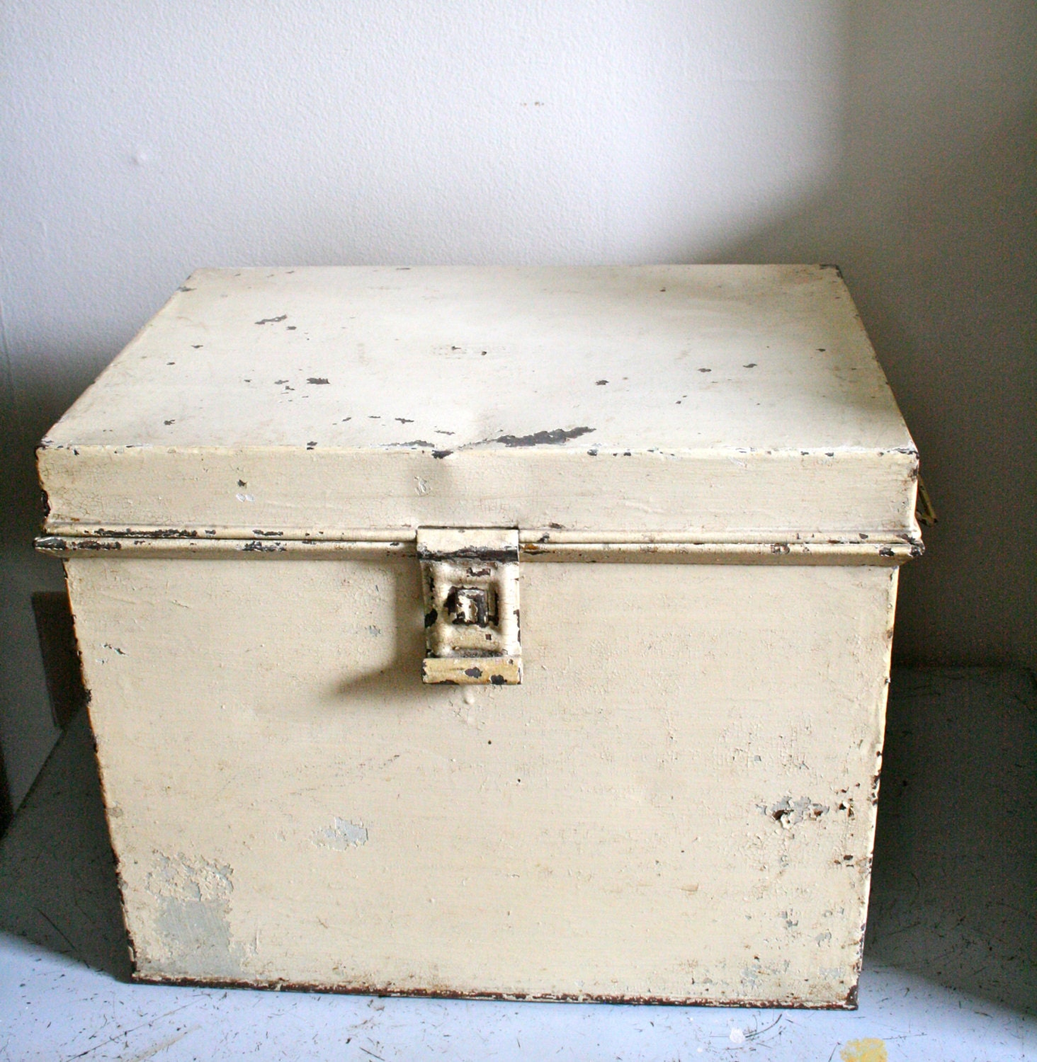 Antique Metal Kreamer Bread Box / Circa 1920's / Original