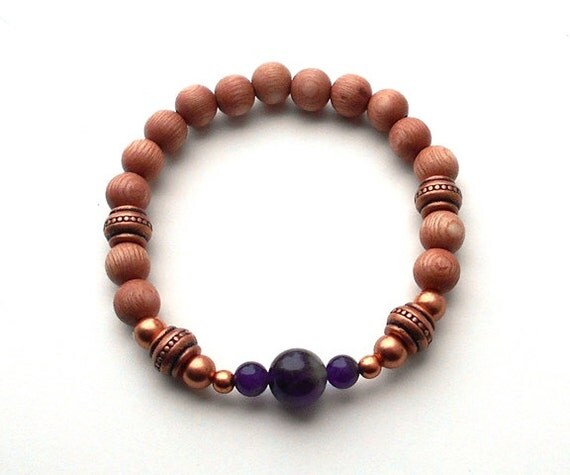 Amethyst Gemstone Bracelet