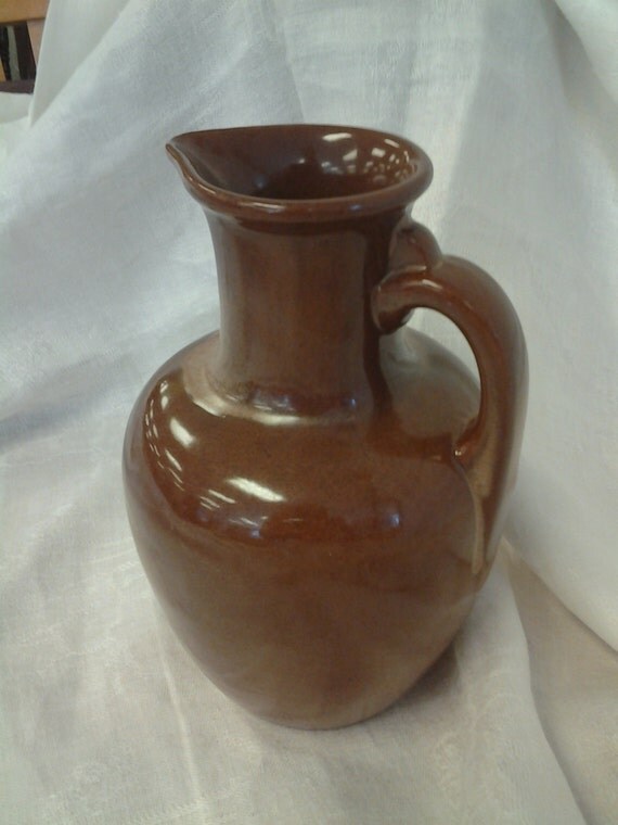 On Sale Frankoma Pottery Honey Jug Pitcher Number 8