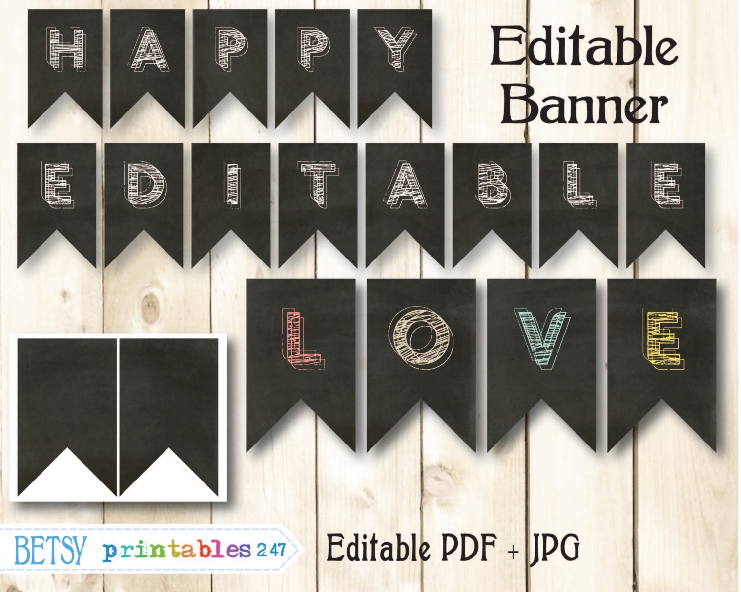 chalkboard-banner-editable-pennants-happy-birthday-banner