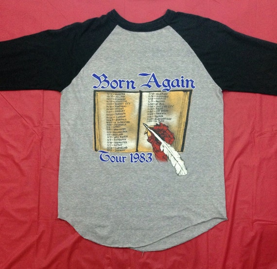 black sabbath born again t shirt