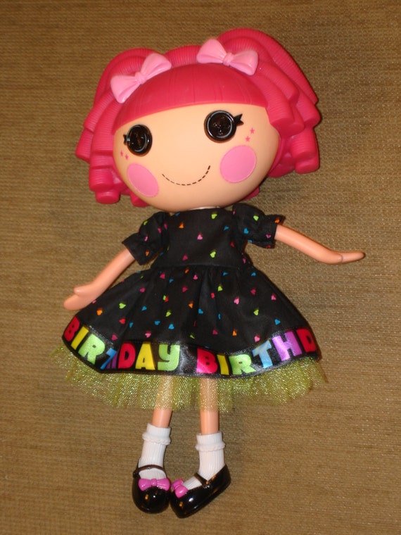 Items similar to Lalaloopsy Doll Clothes for 12" doll. BIRTHDAY dress