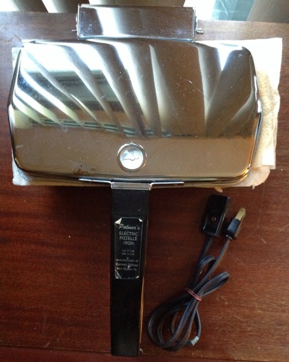 Vintage Palmer ELECTRIC PIZZELLE IRON Carmen Palmer