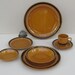 SALE *Valen-DIne* Fuji Stone Tahiti Pattern Dinnerware , Chop Platter, Serving Bowl, Sugar Bowl with Cover and Creamer