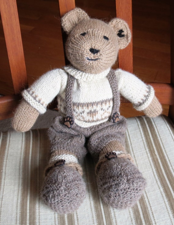 romeo bear knitting pattern