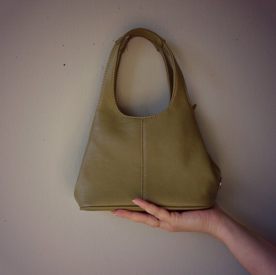 Green summer bag. Nine west vintage hobo style bag. Small handbag