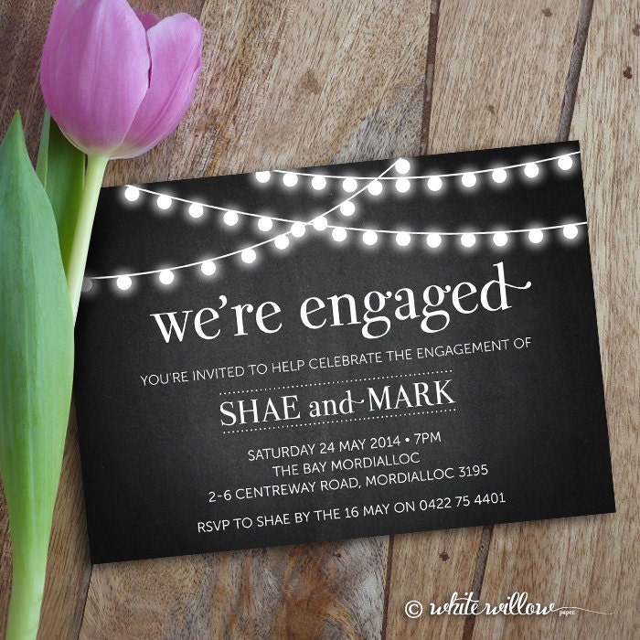 Engagement Dinner Invitations 4