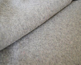 Light grey felt fabric by the yard- Wool felt by the yard- Wholesale felt by the yard- Wholesale fabrics by the yard