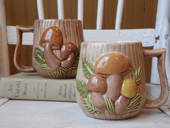vintage  cups Mushroom mushroom  Century  Cups Cups/Vintage Mushroom/Arnel Mushroom Cups/Mid