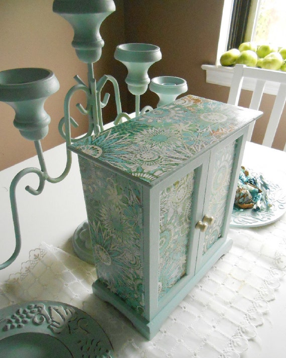 Upcycled Vintage Jewelry Box by FurnitureFusion on Etsy