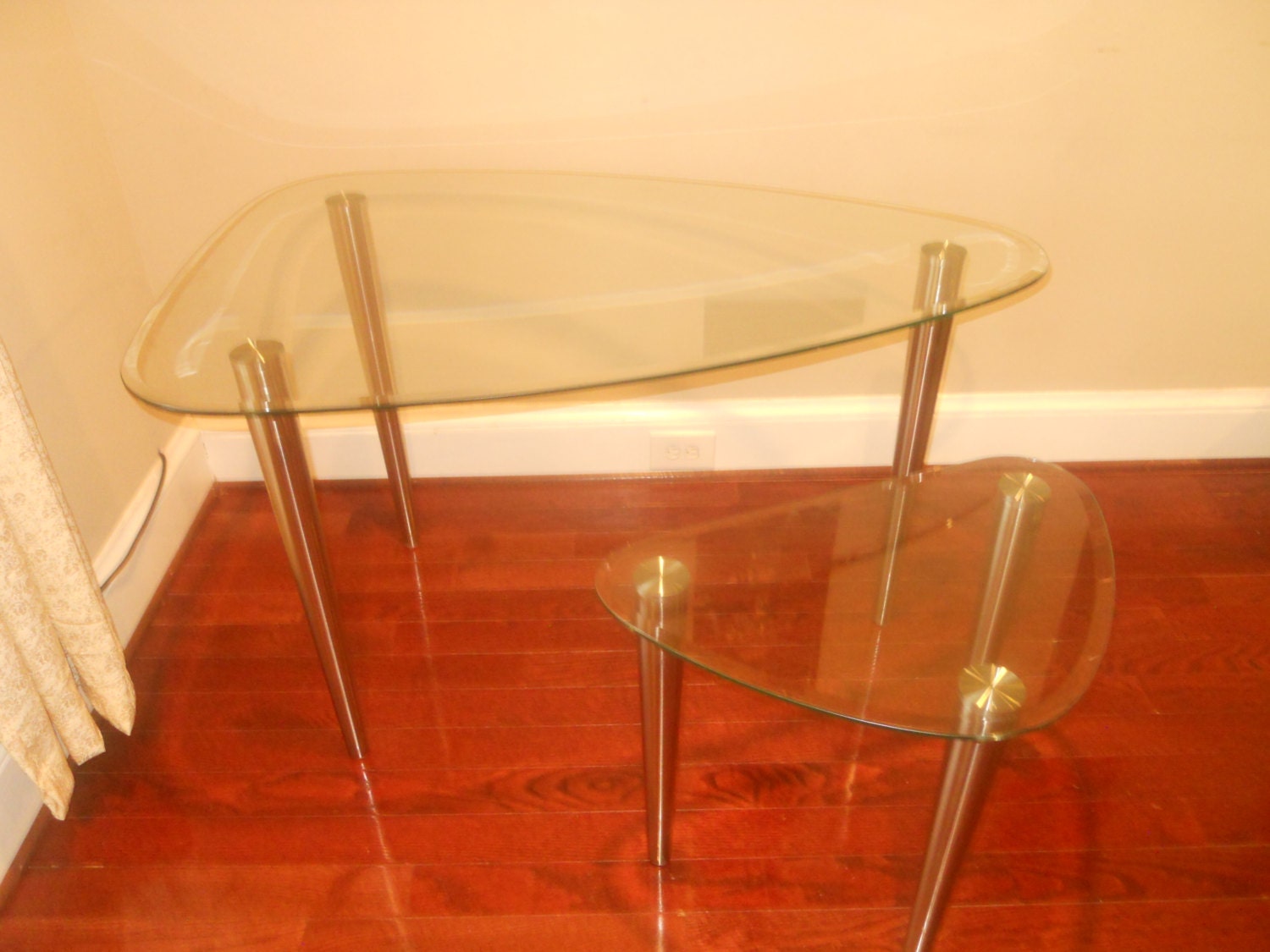 Vintage Glass Sofa Tables Haute Juice