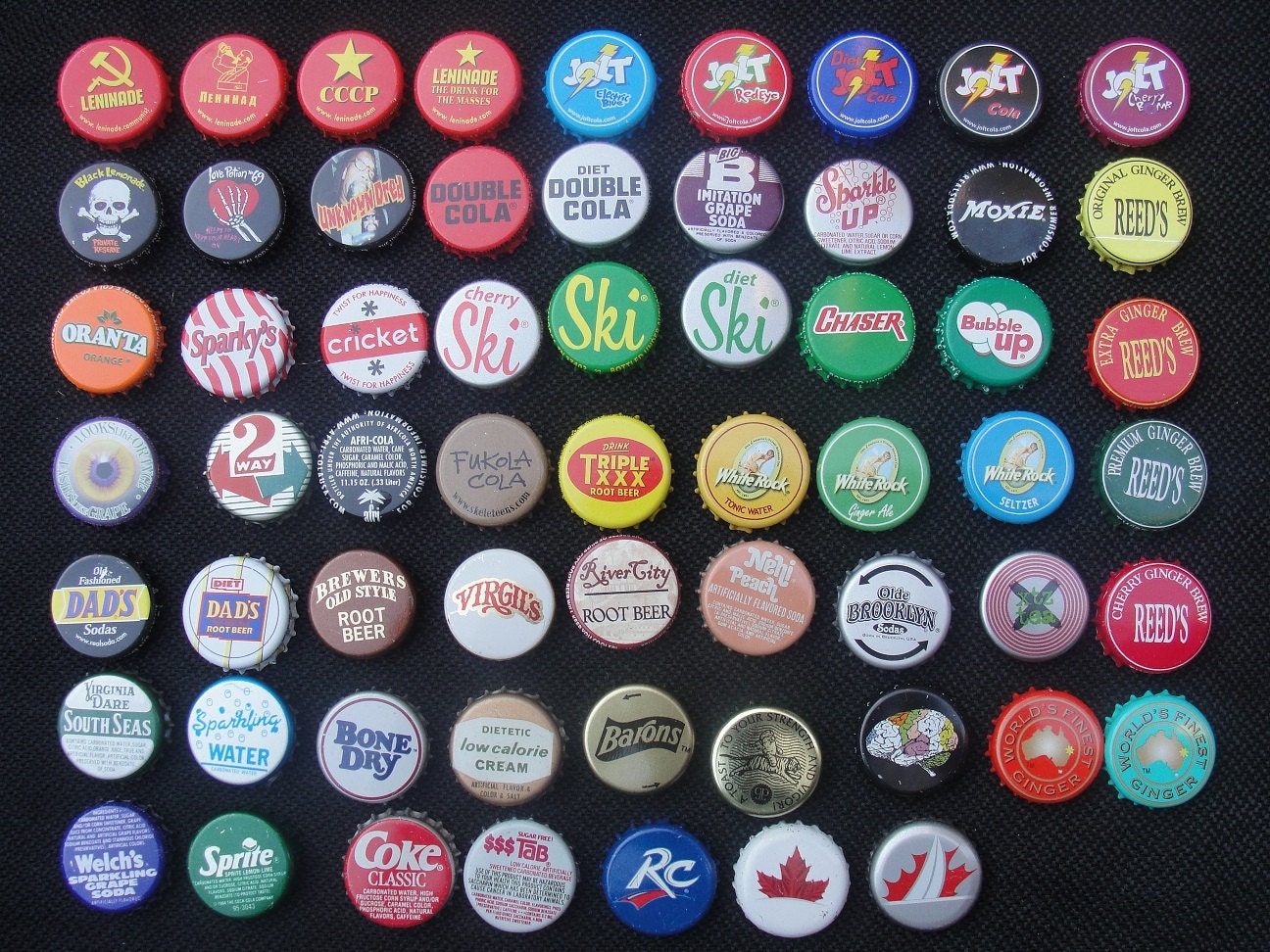 Soda View Mirror Bicycling mirror made with Bottle Cap