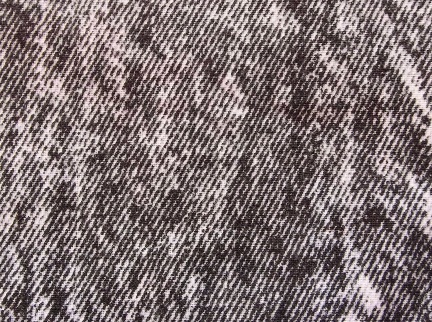 washed black denim