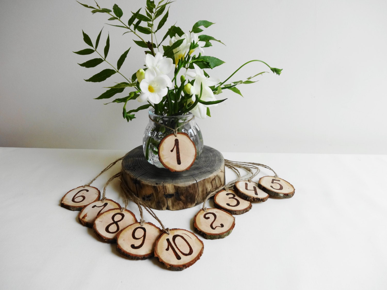 MDF Table Numbers - Urban Words Australia