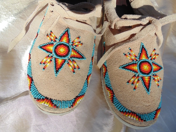 Native American Made Moccasins