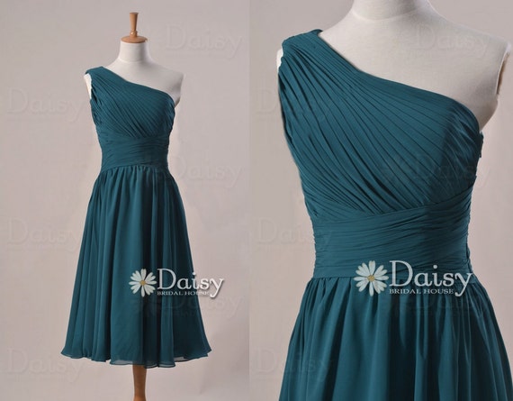 Peacock Blue Bridesmaid Dresses 7