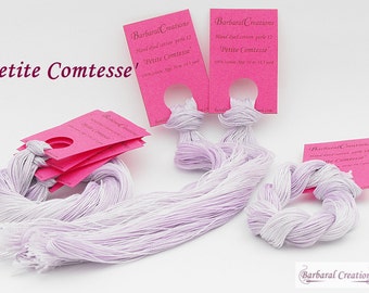 Hand dyed cotton perlé 12 - 'Petite Comtesse'