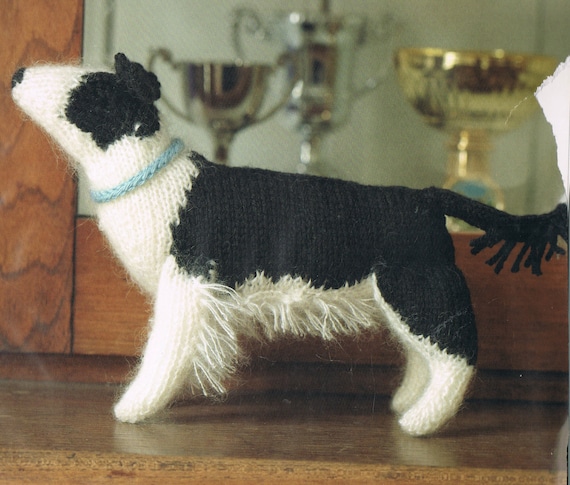 tricolour border collie soft toy