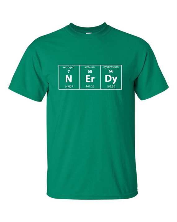 table periodic shirt etsy Nerdy T bobstshirtcompany Table Science Geek Periodic by shirt